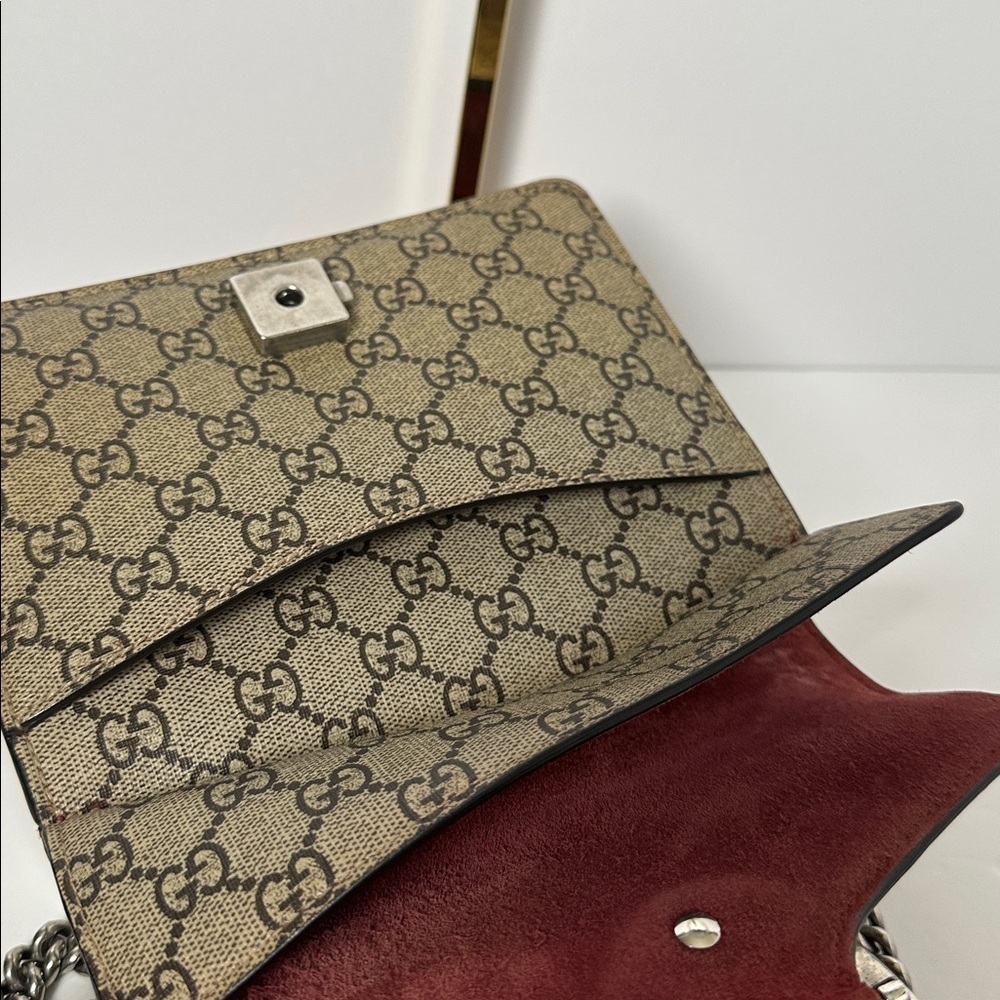 Gucci Dionysus GG Blooms Super Mini Shoulder Crossbody Bag - Picture 9 of 15